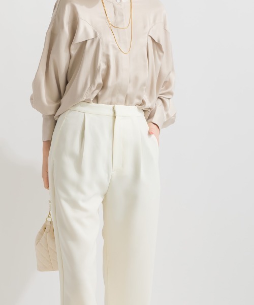 PICCIN（ピッチン）の「Pカーブパンツ（その他パンツ・レディース・アイボリー/ブラック・M/S）」の7枚目の写真