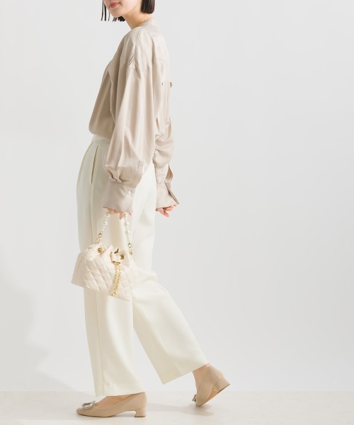 PICCIN（ピッチン）の「Pカーブパンツ（その他パンツ・レディース・アイボリー/ブラック・M/S）」の8枚目の写真