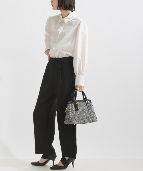 PICCIN（ピッチン）の「Pカーブパンツ（その他パンツ・レディース・アイボリー/ブラック・M/S）」の12枚目の写真