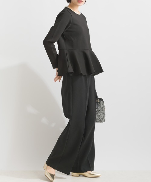 PICCIN（ピッチン）の「Pカーブパンツ（その他パンツ・レディース・アイボリー/ブラック・M/S）」の15枚目の写真