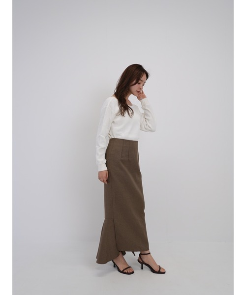 Cla STEllaR（クラステラ）の「ハイウエスト マーメイド スカート  