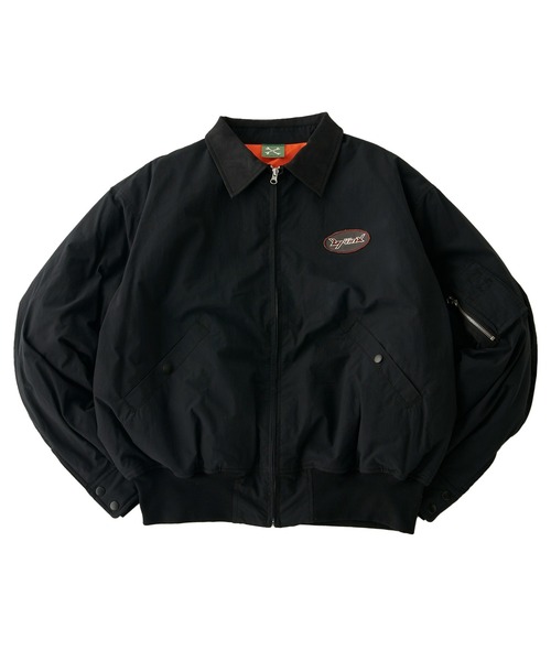 WHO'S WHO gallery（フーズフーギャラリー）の「【KOOKY'N/クーキー】BRONXワッペンタンカースジャケット（ブルゾン・メンズ・グレー/ブラック/ネイビー・FREE）」の11枚目の写真