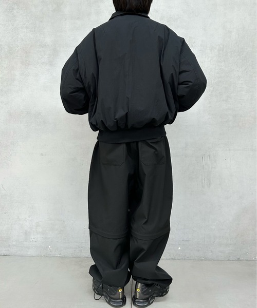 WHO'S WHO gallery（フーズフーギャラリー）の「【KOOKY'N/クーキー】BRONXワッペンタンカースジャケット（ブルゾン・メンズ・グレー/ブラック/ネイビー・FREE）」の8枚目の写真