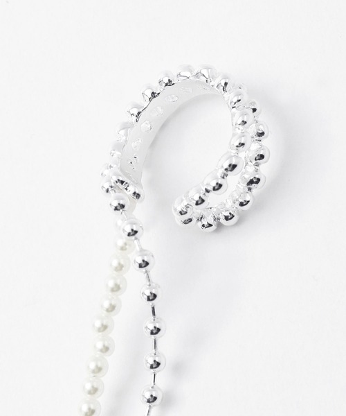 HARE（ハレ）の「ダブルラインイヤカフ(HARE)（イヤーカフ・レディース・シルバー・FREE）」の9枚目の写真