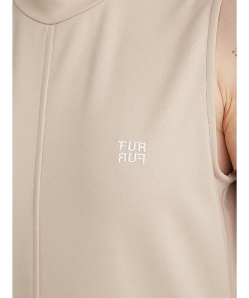 FURFUR（ファーファー）の「ロゴ刺繍ノースリワンピ-ス（ワンピース・レディース・ブラック/ピンク/ベージュ・FREE）」の18枚目の写真
