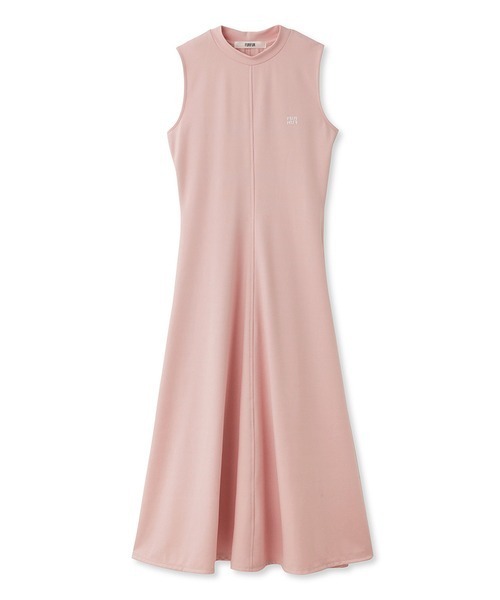 FURFUR（ファーファー）の「ロゴ刺繍ノースリワンピ-ス（ワンピース・レディース・ブラック/ピンク/ベージュ・FREE）」の11枚目の写真