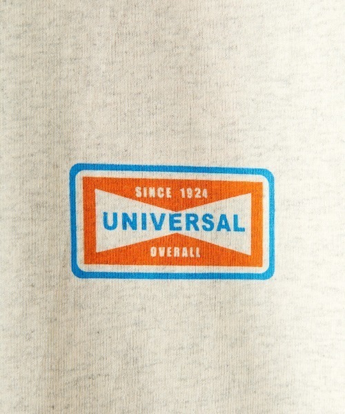 UNIVERSAL OVERALL（ユニバーサルオーバーオール）の「【non-no 10月号掲載】[UNIVERSAL OVERALL/ユニバーサルオーバーオール] 別注 7分袖 ラグランスリーブTシャツ（Tシャツ/カットソー・レディース・オートミール/ネイビー/ホワイト/ピンク・F）」の17枚目の写真