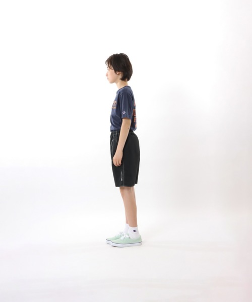 Champion（チャンピオン）の「【Champion/チャンピオン】キッズ ショーツ（その他パンツ・キッズ・チャコール/ネイビー/オレンジ系その他6/フレッシュイエロー/ブラック・100/110/120/130/140/150/160）」の7枚目の写真