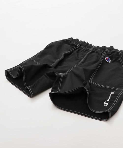 Champion（チャンピオン）の「【Champion/チャンピオン】キッズ ショーツ（その他パンツ・キッズ・チャコール/ネイビー/オレンジ系その他6/フレッシュイエロー/ブラック・100/110/120/130/140/150/160）」の16枚目の写真