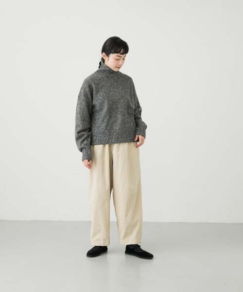 かぐれ(カグレ)の「タートルネックニットプルオーバー(ニット/セーター・レディース・イエロー系その他/グレー/ライトグレー・FREE)」の6枚目の写真