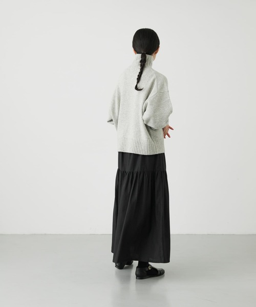 かぐれ(カグレ)の「タートルネックニットプルオーバー(ニット/セーター・レディース・イエロー系その他/グレー/ライトグレー・FREE)」の22枚目の写真