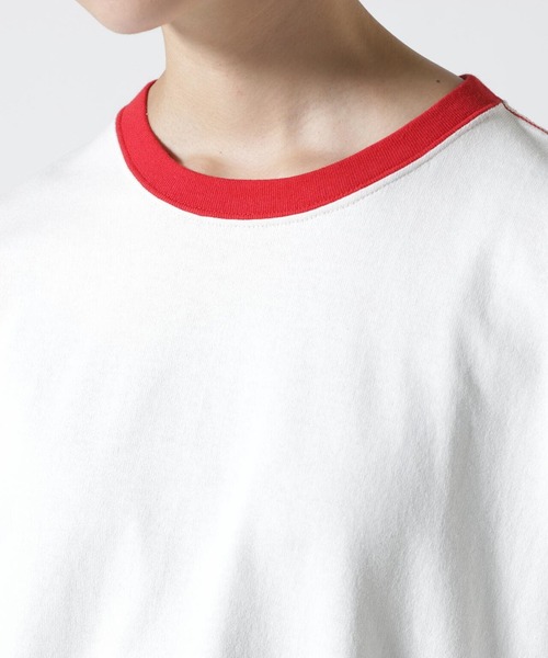 soglia(ソリア)の「SOGLIA/ソリア OPEN END SOLID TEE リンガーティー(Tシャツ/カットソー・レディース・キャメル/ホワイト/グレー・1)」の9枚目の写真