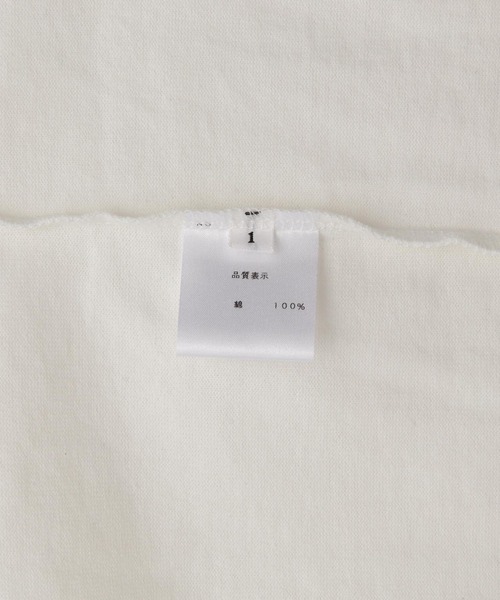 soglia(ソリア)の「SOGLIA/ソリア OPEN END SOLID TEE リンガーティー(Tシャツ/カットソー・レディース・キャメル/ホワイト/グレー・1)」の15枚目の写真