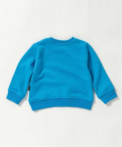 MSGM（エムエスジーエム）の「MSGM(エムエスジーエム)Baby ブランドロゴ長袖スウェットプルオーバー（スウェット・キッズ・ライトブルー・12M/36M）」の3枚目の写真
