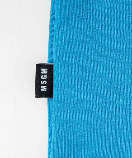 MSGM（エムエスジーエム）の「MSGM(エムエスジーエム)Baby ブランドロゴ長袖スウェットプルオーバー（スウェット・キッズ・ライトブルー・12M/36M）」の5枚目の写真