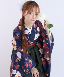 袴セット 卒業式」に該当するブルー・ネイビー/青色系のファッション