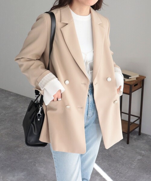 fredy emue（フレディエミュ）の「ダブルブレストテーラードジャケット