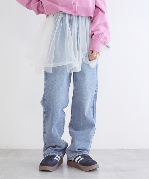 w closet(ダブルクローゼット)の「アソートデニムパンツ(デニムパンツ・レディース・ブルー系その他/サックスブルー/ブルー系その他2・FREE)」の2枚目の写真