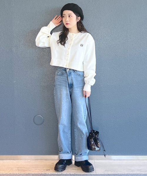 w closet(ダブルクローゼット)の「アソートデニムパンツ(デニムパンツ・レディース・ブルー系その他/サックスブルー/ブルー系その他2・FREE)」の7枚目の写真