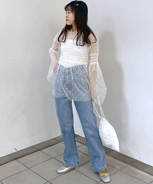 w closet(ダブルクローゼット)の「アソートデニムパンツ(デニムパンツ・レディース・ブルー系その他/サックスブルー/ブルー系その他2・FREE)」の11枚目の写真