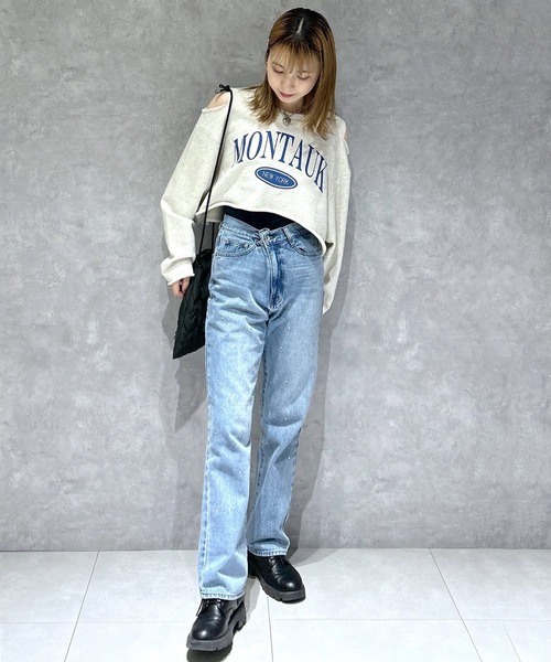 w closet(ダブルクローゼット)の「アソートデニムパンツ(デニムパンツ・レディース・ブルー系その他/サックスブルー/ブルー系その他2・FREE)」の14枚目の写真