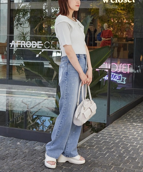 w closet(ダブルクローゼット)の「アソートデニムパンツ(デニムパンツ・レディース・ブルー系その他/サックスブルー/ブルー系その他2・FREE)」の16枚目の写真