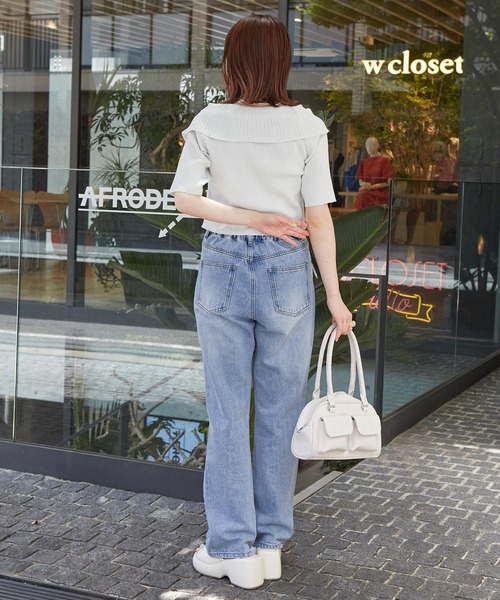 w closet(ダブルクローゼット)の「アソートデニムパンツ(デニムパンツ・レディース・ブルー系その他/サックスブルー/ブルー系その他2・FREE)」の20枚目の写真