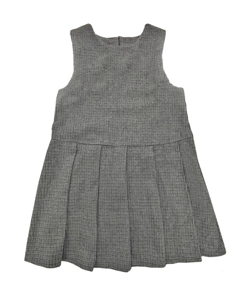 DAY CLOSET（デイ クローゼット）の「レディース ツイード風プリーツミニ丈ジャンスカ（ジャンパースカート・レディース・グレー・M/L）」の10枚目の写真