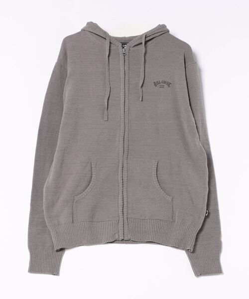 BILLABONG(ビラボン)の「BILLABONG メンズ MOLE KNIT PARKA 【2024年春夏モデル】/ビラボンジップアップパーカー(パーカー・メンズ・グレー/ブルー系その他/ネイビー・MEDIUM/X-LARGE/LARGE)」の2枚目の写真