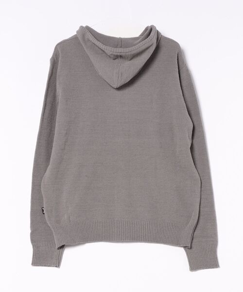 BILLABONG(ビラボン)の「BILLABONG メンズ MOLE KNIT PARKA 【2024年春夏モデル】/ビラボンジップアップパーカー(パーカー・メンズ・グレー/ブルー系その他/ネイビー・MEDIUM/X-LARGE/LARGE)」の4枚目の写真