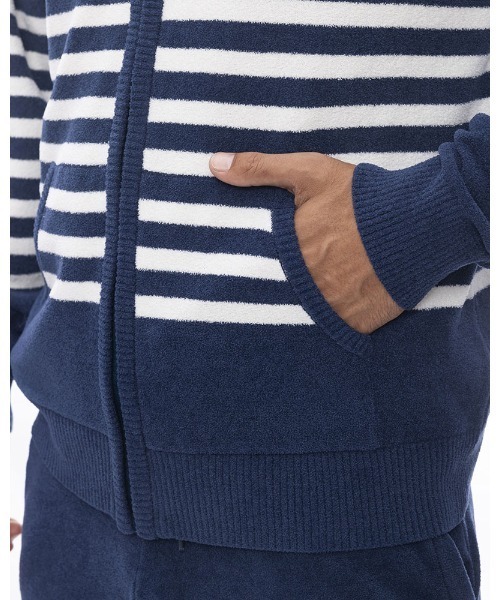 BILLABONG(ビラボン)の「BILLABONG メンズ MOLE KNIT PARKA 【2024年春夏モデル】/ビラボンジップアップパーカー(パーカー・メンズ・グレー/ブルー系その他/ネイビー・MEDIUM/X-LARGE/LARGE)」の10枚目の写真