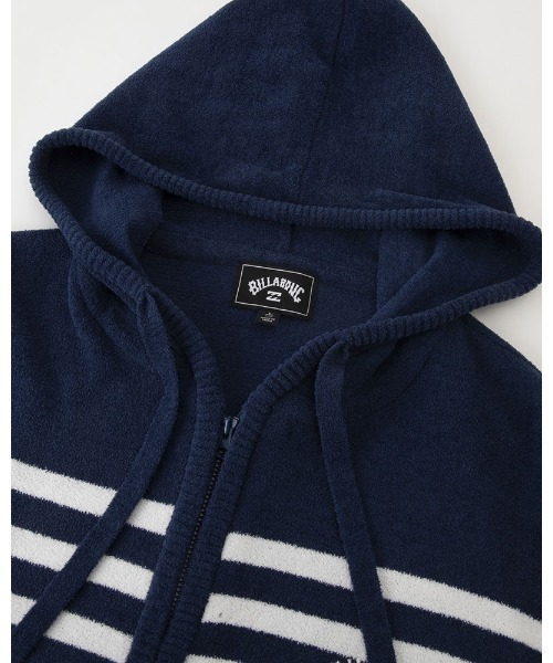 BILLABONG(ビラボン)の「BILLABONG メンズ MOLE KNIT PARKA 【2024年春夏モデル】/ビラボンジップアップパーカー(パーカー・メンズ・グレー/ブルー系その他/ネイビー・MEDIUM/X-LARGE/LARGE)」の11枚目の写真