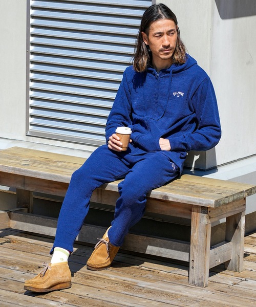 BILLABONG(ビラボン)の「BILLABONG メンズ MOLE KNIT PARKA 【2024年春夏モデル】/ビラボンジップアップパーカー(パーカー・メンズ・グレー/ブルー系その他/ネイビー・MEDIUM/X-LARGE/LARGE)」の13枚目の写真