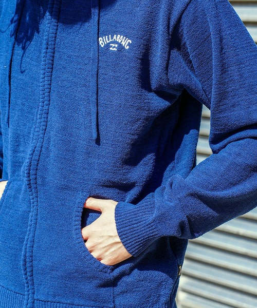 BILLABONG(ビラボン)の「BILLABONG メンズ MOLE KNIT PARKA 【2024年春夏モデル】/ビラボンジップアップパーカー(パーカー・メンズ・グレー/ブルー系その他/ネイビー・MEDIUM/X-LARGE/LARGE)」の21枚目の写真