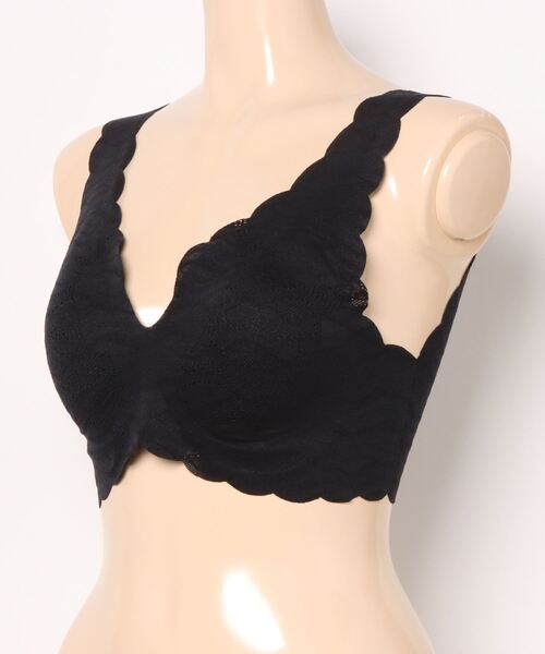 Sloggi（スロギー）の「スロギー ゼロ フィール レース ボタニカル ハーフトップ【M,Lサイズ】sloggi G057 N-Top3（その他アンダーウェア/インナー・レディース・ブラック/ホワイト/グリーン/ベージュ・L/M）」の11枚目の写真