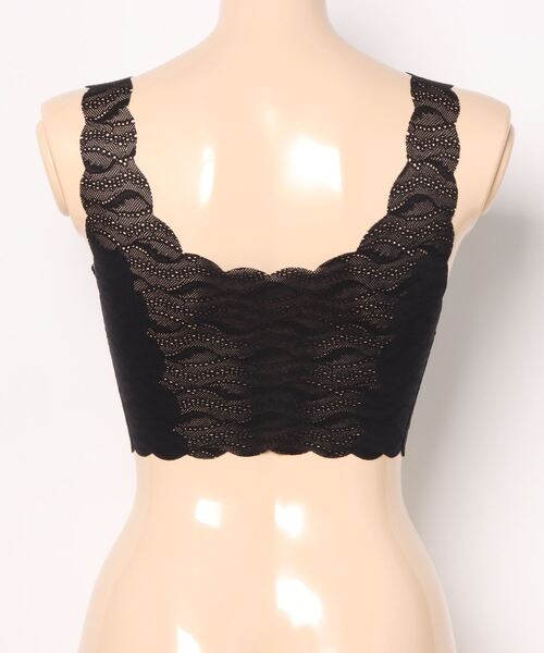 Sloggi（スロギー）の「スロギー ゼロ フィール レース ボタニカル ハーフトップ【M,Lサイズ】sloggi G057 N-Top3（その他アンダーウェア/インナー・レディース・ブラック/ホワイト/グリーン/ベージュ・L/M）」の12枚目の写真