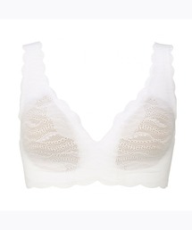 Sloggi | スロギー ゼロ フィール レース ボタニカル ハーフトップ【M,Lサイズ】sloggi G057 N-Top3(その他アンダーウェア/インナー)