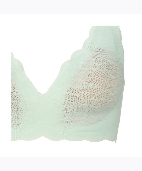 Sloggi（スロギー）の「スロギー ゼロ フィール レース ボタニカル ハーフトップ【M,Lサイズ】sloggi G057 N-Top3（その他アンダーウェア/インナー・レディース・ブラック/ホワイト/グリーン/ベージュ・L/M）」の8枚目の写真