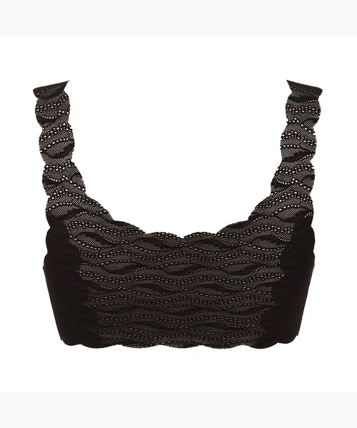 Sloggi（スロギー）の「スロギー ゼロ フィール レース ボタニカル ハーフトップ【M,Lサイズ】sloggi G057 N-Top3（その他アンダーウェア/インナー・レディース・ブラック/ホワイト/グリーン/ベージュ・L/M）」の9枚目の写真