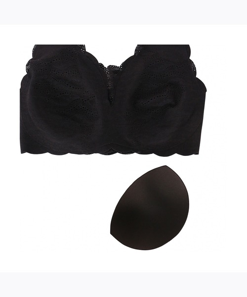 Sloggi（スロギー）の「スロギー ゼロ フィール レース ボタニカル ハーフトップ【M,Lサイズ】sloggi G057 N-Top3（その他アンダーウェア/インナー・レディース・ブラック/ホワイト/グリーン/ベージュ・L/M）」の10枚目の写真