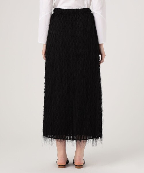 BY MALENE BIRGER（バイマレーネビルガー）の「BY MALENE BIRGER フリンジ スカート（スカート・レディース・ブラック・36）」の5枚目の写真