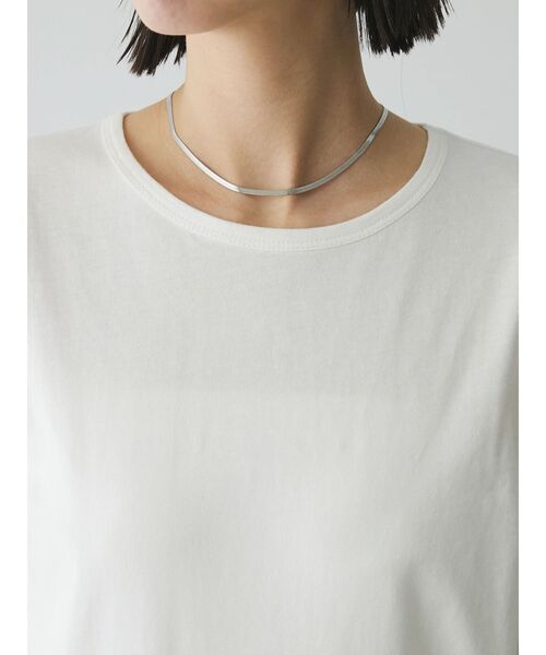 シャーリングスリーブTシャツ+レースキャミソールSET（Tシャツ/カットソー）｜AnriettMusee（アンリエットミュゼ）