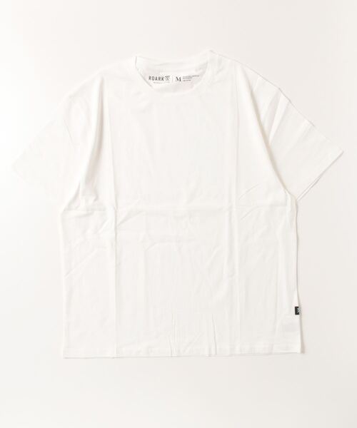 ROARK REVIVAL(ロアークリバイバル)の「【ROARK】REUSE 2PACK TEE(Tシャツ/カットソー・メンズ・ホワイト×ブラック・MEDIUM/LARGE/X-LARGE)」の6枚目の写真