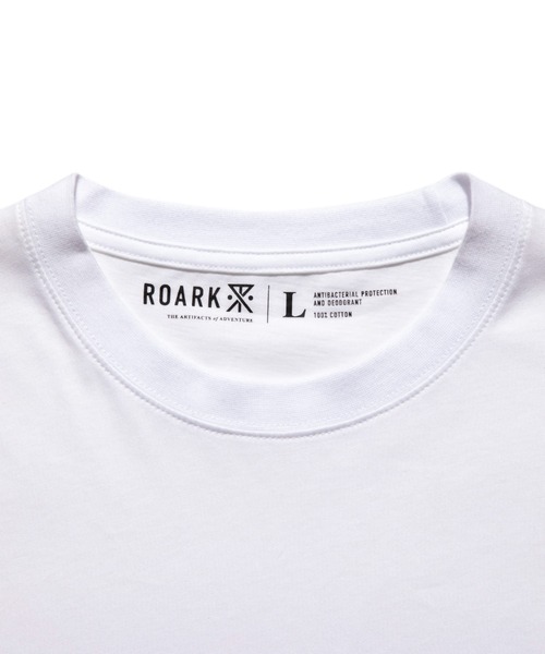 ROARK REVIVAL(ロアークリバイバル)の「【ROARK】REUSE 2PACK TEE(Tシャツ/カットソー・メンズ・ホワイト×ブラック・MEDIUM/LARGE/X-LARGE)」の11枚目の写真