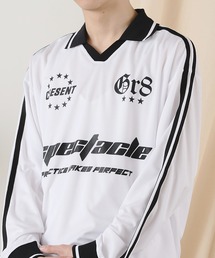 ROOPTOKYO | 衿付きサッカーロンT ゲームシャツ(Tシャツ/カットソー)