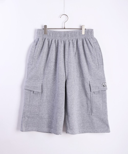 PRO CLUB （プロクラブ）の「PROCLUB 裏フリース カーゴハーフパンツ / FLEECE CARGO SHORTS（カーゴパンツ・メンズ・チャコールグレー/ブラック/ネイビー/ヘザーグレー・L/XL/M/S）」の10枚目の写真