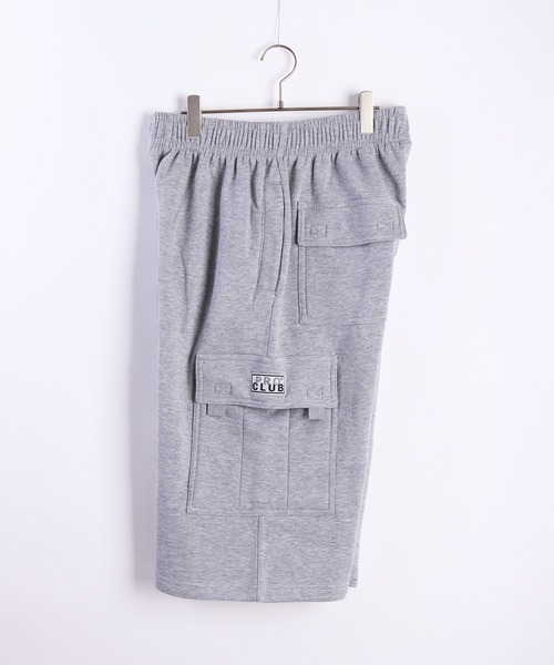 PRO CLUB （プロクラブ）の「PROCLUB 裏フリース カーゴハーフパンツ / FLEECE CARGO SHORTS（カーゴパンツ・メンズ・チャコールグレー/ブラック/ネイビー/ヘザーグレー・L/XL/M/S）」の8枚目の写真