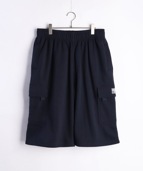 PRO CLUB （プロクラブ）の「PROCLUB 裏フリース カーゴハーフパンツ / FLEECE CARGO SHORTS（カーゴパンツ・メンズ・チャコールグレー/ブラック/ネイビー/ヘザーグレー・L/XL/M/S）」の17枚目の写真