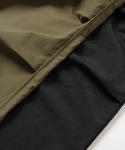GLAZOS（グラソス）の「【撥水】ナイロンワッシャー・ワイドミリタリーパンツ（その他パンツ・キッズ・ブラック/カーキ・160cm/150cm/140cm/170cm）」の9枚目の写真