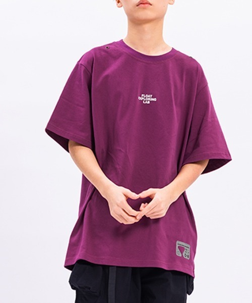 SAISON DE PAPILLON(セゾンドパピヨン)の「シリコンプリントTシャツ(Tシャツ/カットソー・レディース・モスグリーン/グリーン/ブルー/グレー/サックスブルー/ブラック/ライトベージュ/ブラウン/ホワイト/ネイビー/パープル/アクア/ベージュ・M/L)」の13枚目の写真